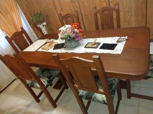 vendo mesa de algarrobo