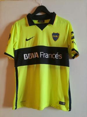 Camiseta Boca Juniors  Verde Fluor Talle M