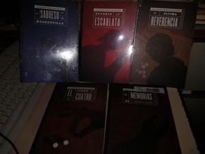 Colección Sherlock Holmes X 5 Libros Nuevo!!