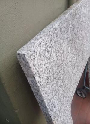 Mesada de marmol Gris mara 1.30 x 0.62 mts.