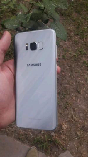 S8 plus silver impecable