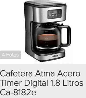 Cafetera Atma digital con timer