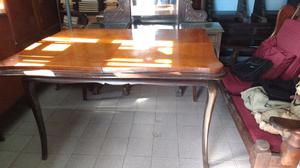 Líquido antigua mesa extensible de estilo francés