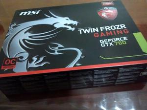 MSI GeForce GTX 760 OC Edition 2gb
