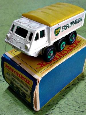 Matchbox Nº 61 camión de exploración de la BP en caja