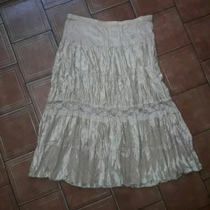 Pollera de raso xl