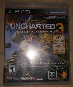 Uncharted 3 para ps3