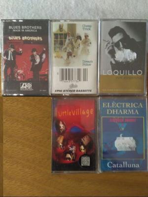Cassettes - Cheap Trick, Little Village, Loquillo, Electrica