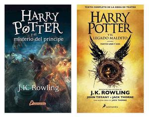Libros de Harry Potter 6 y 8 Nuevos