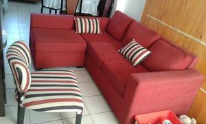 sillon esquinero + silla matera