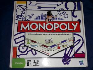 Juego De Mesa Monopoly Popular Familiar Hasbro