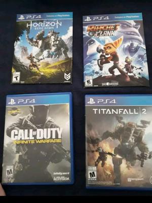 Juegos nuevos ps4