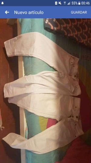 Pantalones blancos de tucci