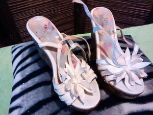 Sandalias blancas 39