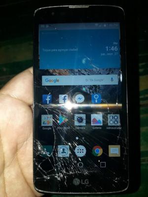 Vendo lg k8 astillad libre funciona ok