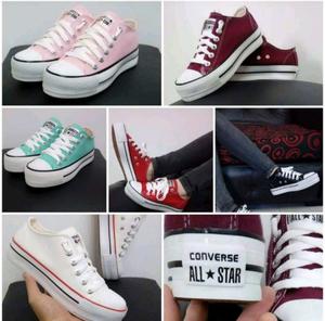 Zapatillas converse con plataforma!