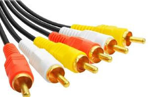 Cable Rca Audio Y Video 5 Mts