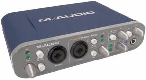 M-audio Fast Track Pro Placa De Sonido Interfaz Audio