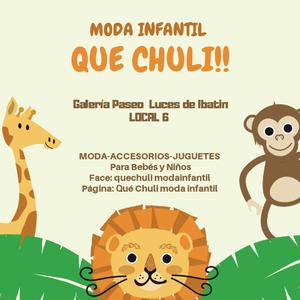 Moda infantil que chuli