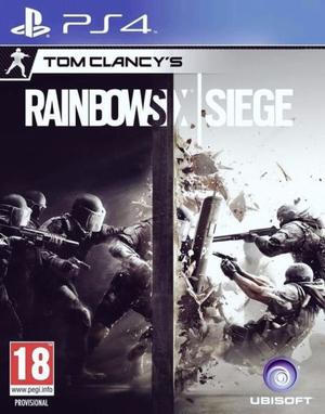 Rainbow siege ps4 físico nuevo!!