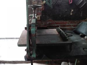 guillotina para papel antigua