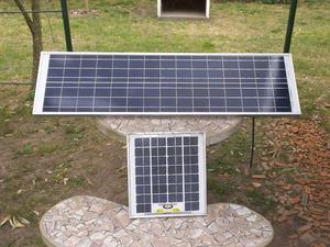 panel solar de 63 watts y 10 watts