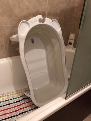 Bañera plegable para bebés impecable como nueva