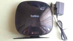 Router Belkin 750 Dual-Band N+. Velocidad wifi hasta 300