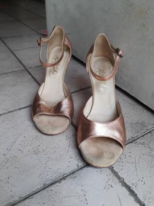 Zapatos de Tango, talle 40, 8 cm de taco.