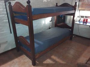 Cama cucheta de algarrobo