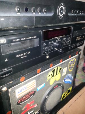 Cassetera grabadora jvc