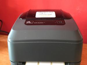Impresora de etiquetas zebra