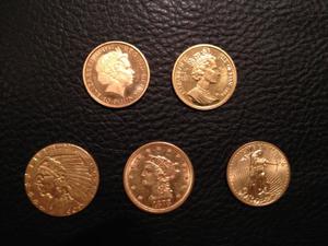 Monedas de Oro Coleccion