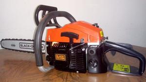 Motosierra black and decker