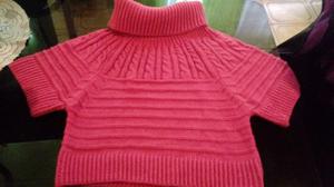Suéter color rosa pupero