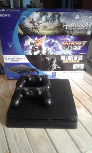 PS4 SIN USO+3 juegos+2 joystick