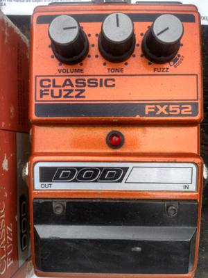 pedal Distorcion Efecto Guitarra Fuzz Dod Usa No Boss