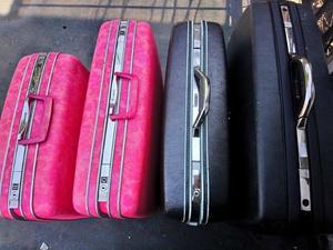 4 valijas samsonite rigidas $  todas, .