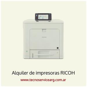 Alquiler de impresoras RICOH en Argentina