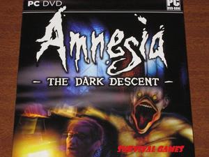 Amnesia The Dark Descent - Nuevo Original Para Pc