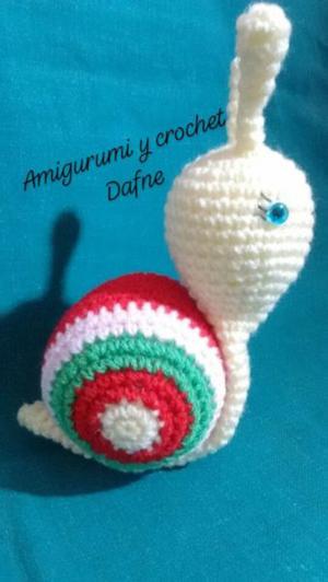 Caracol Amigurumi crochet