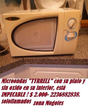 Microondas TYRRELL Impecable !