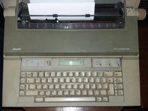 Máquina de escribir olivetti usada