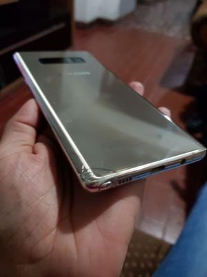 Samsung note 8 dorado libre usado