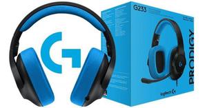 Auricular Logitech G233 Gaming 7.1 Surround Micrófono