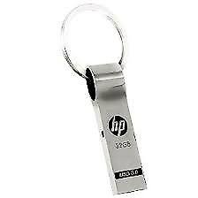 Hp 16 Gb Usb 2.0 Llavero De Metal Diseño Flash Drive v 285w