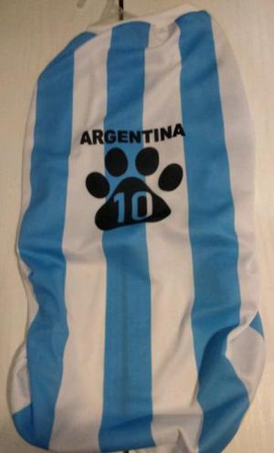 Remera de Argentina para tu mascota, talle xl o talle L