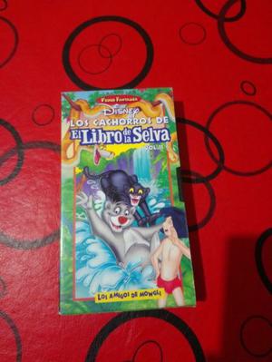 VHS El libro de la selva vol I y II