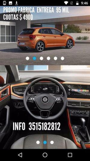 Volkswagen Polo 2018 /plan canje por usado