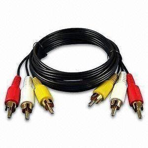 Cable 3 Rca A 3 Rca Audio Y Video AV X 1.50 Mts Exelente